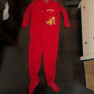 Vintage Disney Winnie the Pooh Footed Onesie